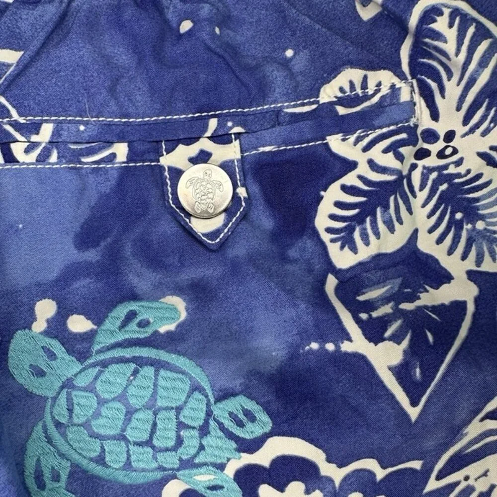 VILEBREQUIN Blue Swim Trunks Bathing Shorts XXL, 3XL $350